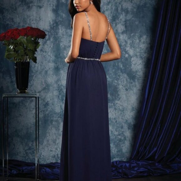 NAVY DRESS - Picture 2 of 2